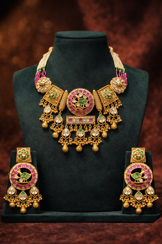 Abhilasha Premium Heritage Necklace Set