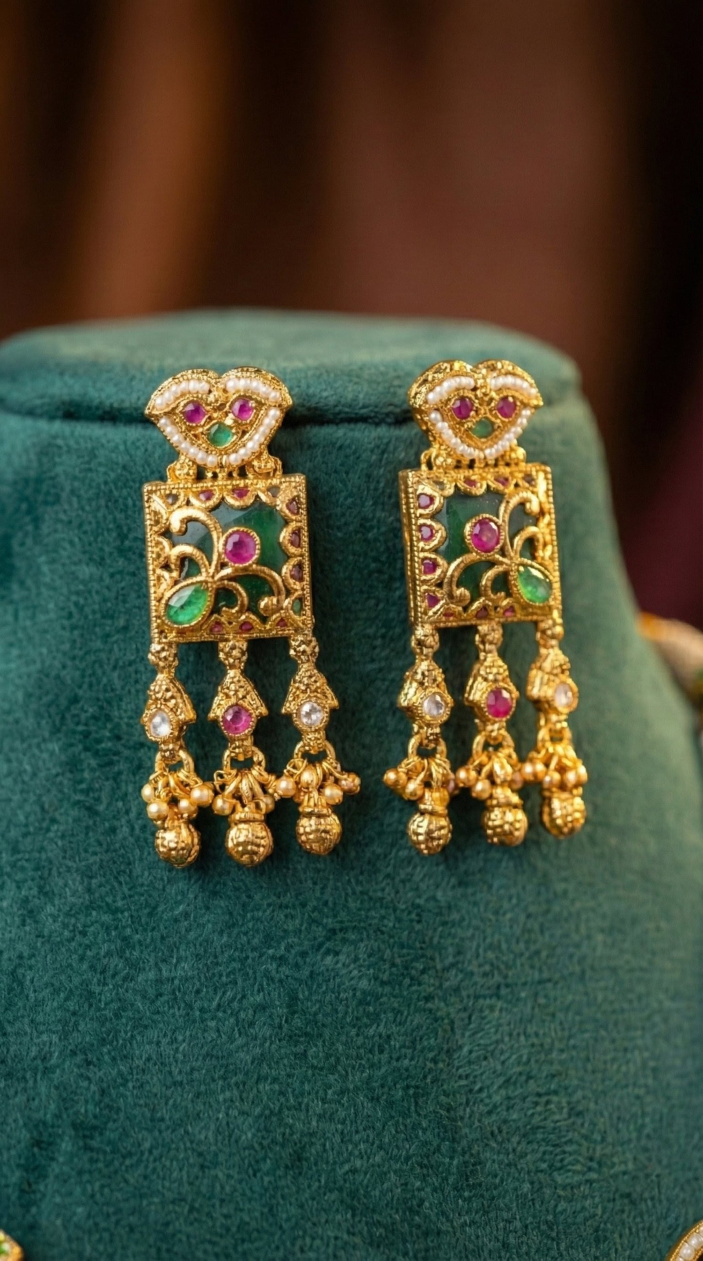 Khushi Sparkle Heritage Necklace