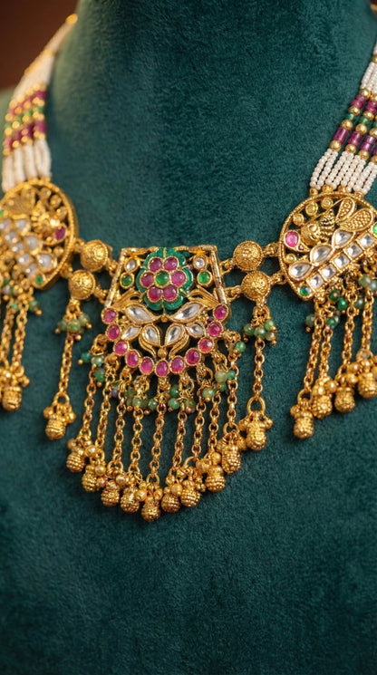 Shipra Heritage Necklace Set