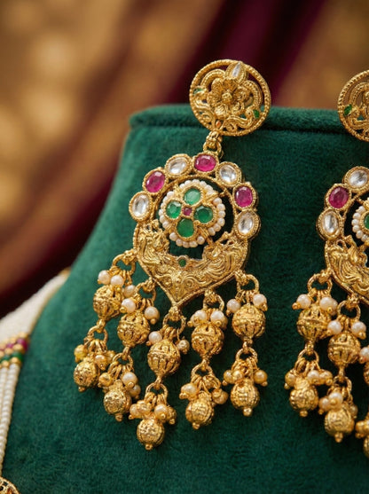 Vaani Heritage Antique Necklace