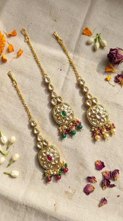 Bani Premium Kundan Maangtika