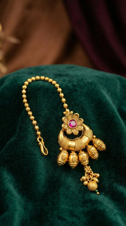 Nimisha Elegant Rajwadi Maangtika