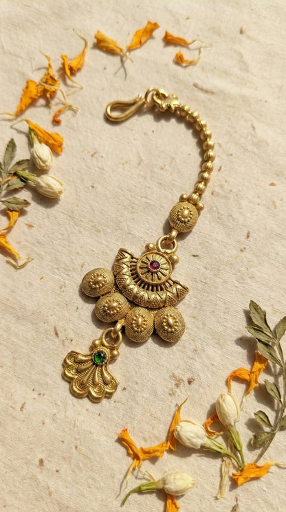 Nitya Elegant Rajwadi Maangtika