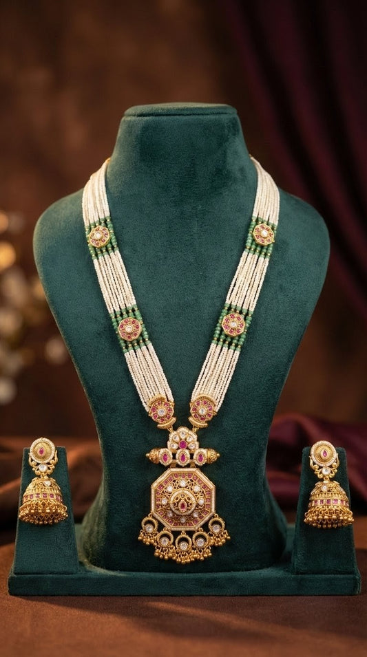 Rishika Heritage Antique Longset
