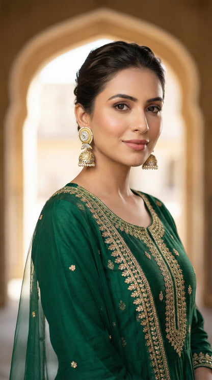 Snigdha Dual Tone Earrings
