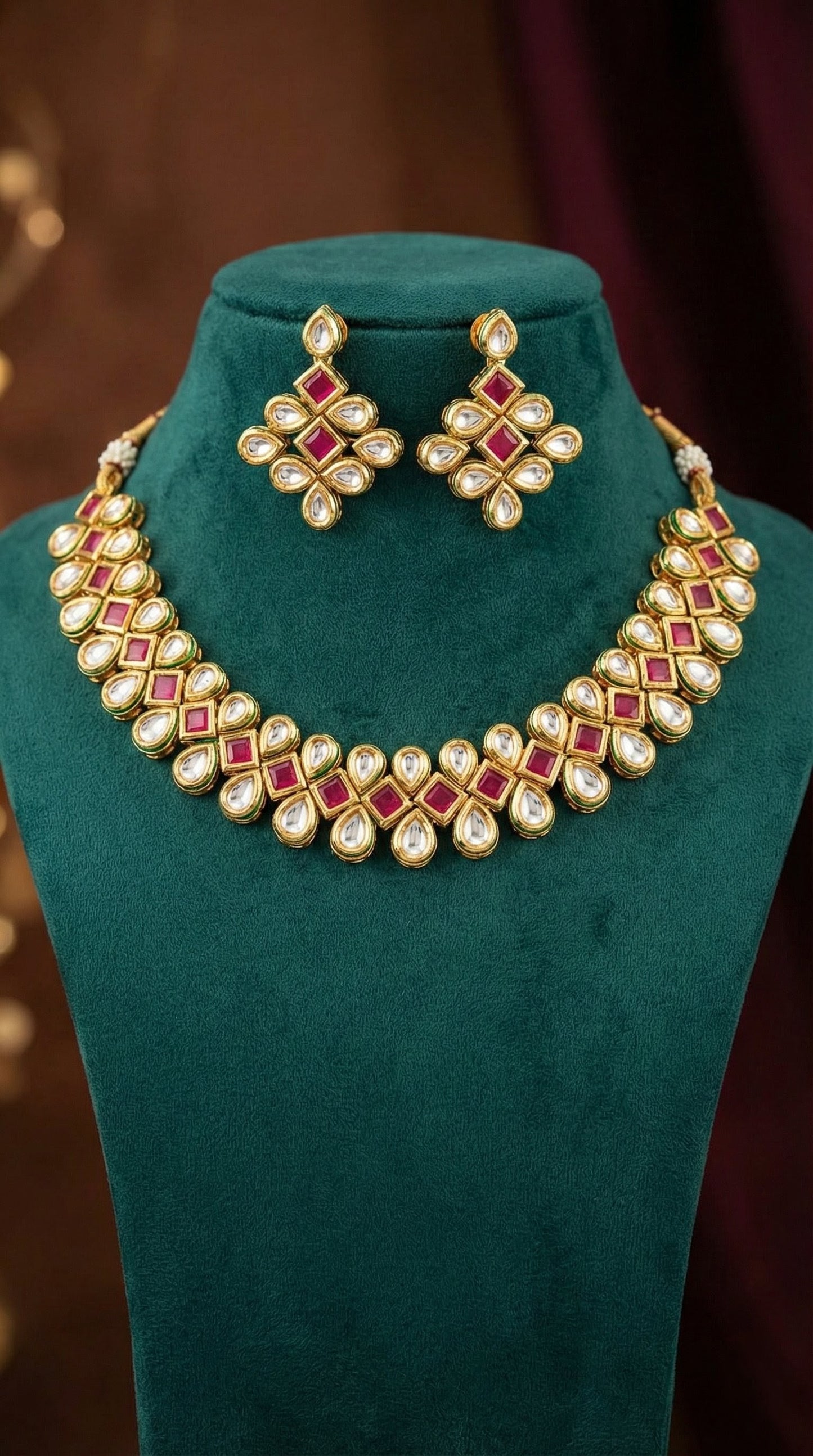 Sanvi Premium Kundan Necklace