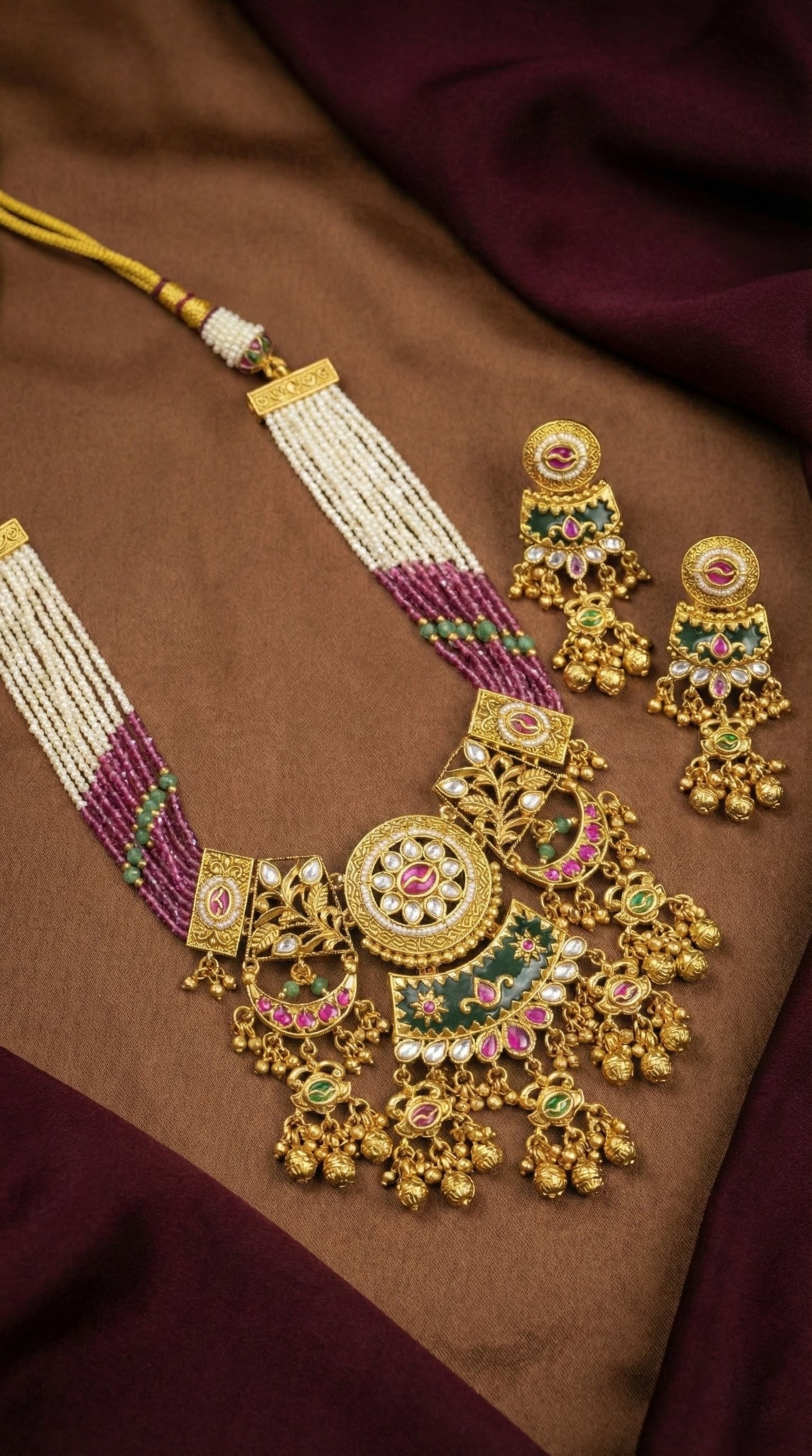 Sanjana Premium Heritage Necklace Set