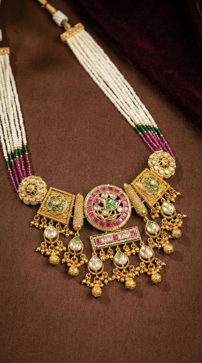 Abhilasha Premium Heritage Necklace Set