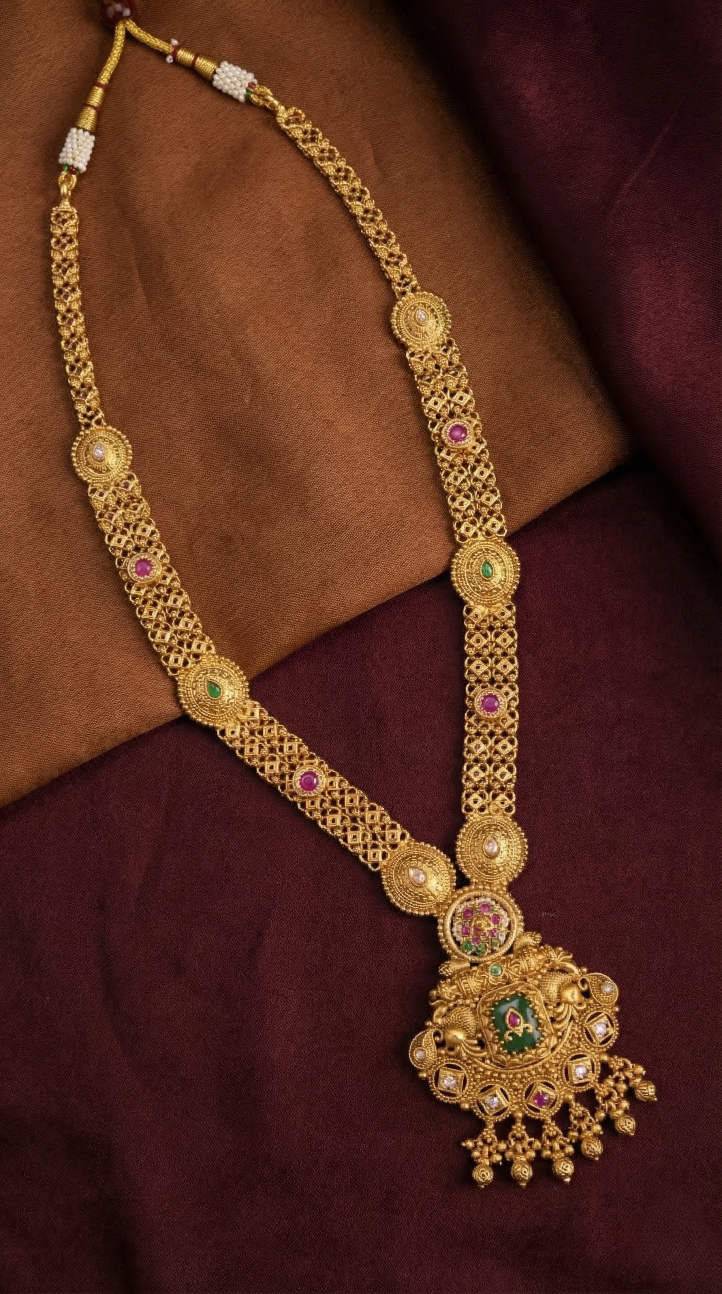 Tanvika Antique Gold look Longset