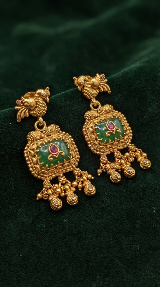 Tanvika Antique Gold look Longset
