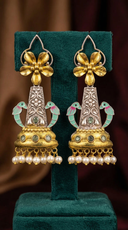 Shrija Oxidised Earrings
