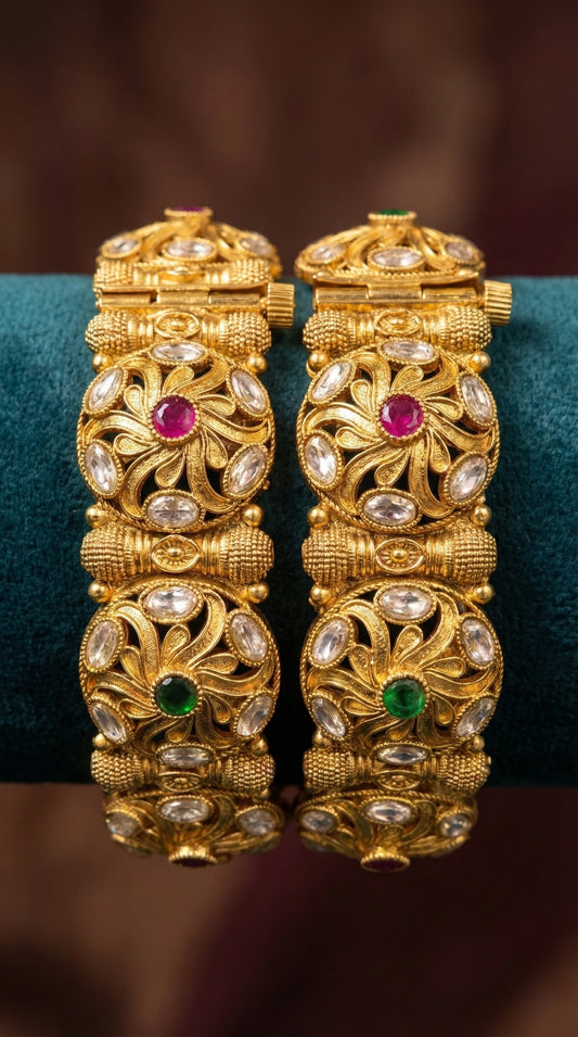 Alternate styling layout profile of Arshi Rajwadi Bangles (Openable)