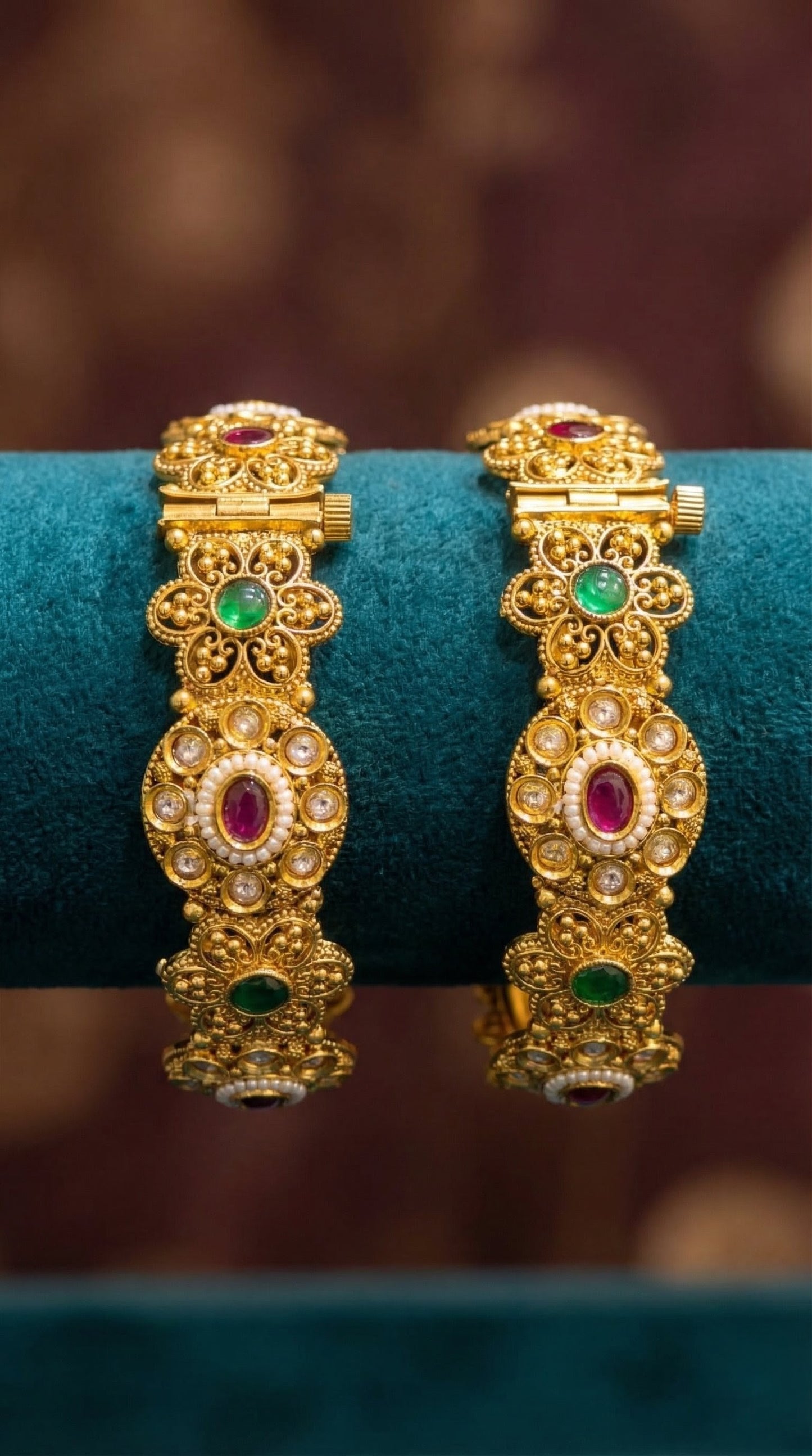 Indri Rajwadi Bangles (Openable)