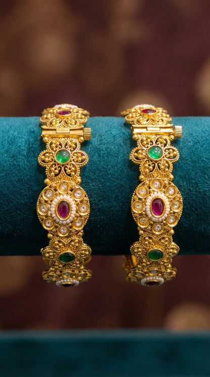 Indri Rajwadi Bangles (Openable)