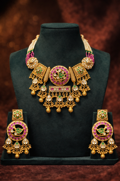 Abhilasha Premium Heritage Necklace Set