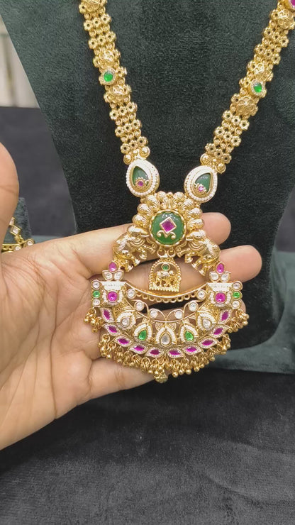 Samriddhi Antique Golden Heritage Longset