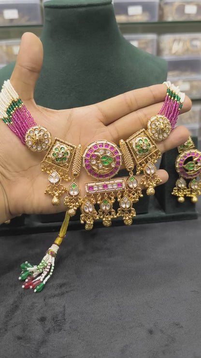 Abhilasha Premium Heritage Necklace Set