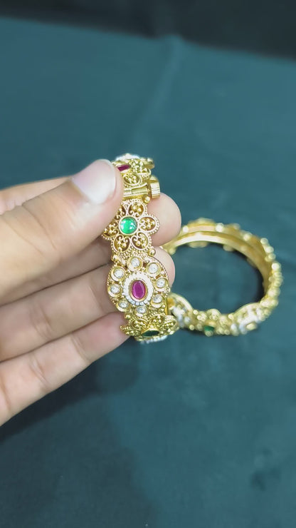 Indri Rajwadi Bangles (Openable)