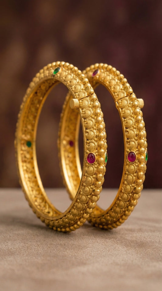 Alternate styling layout profile of Shailee Rajwadi Bangles (Openable)