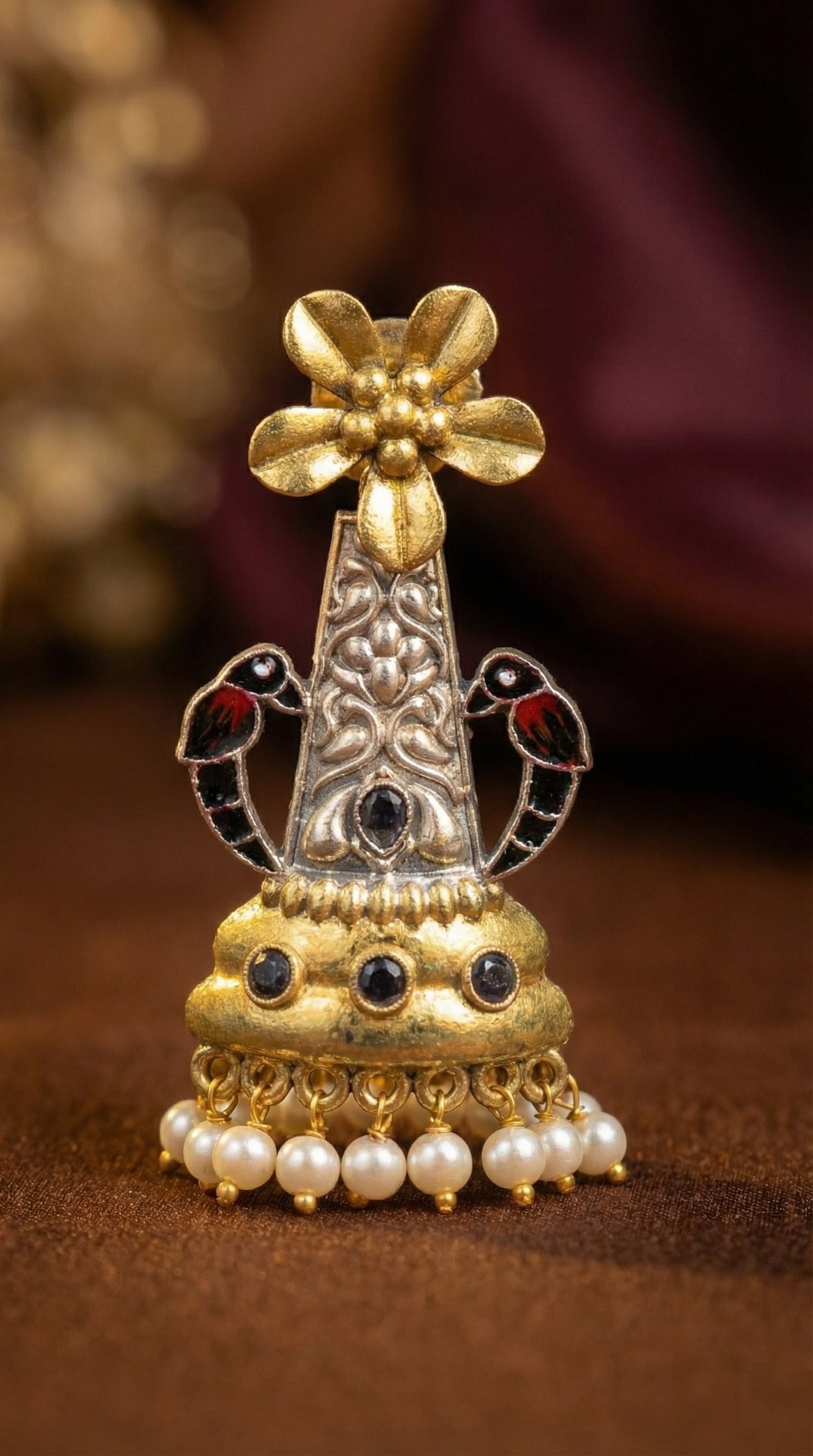 Shrija Oxidised Earrings